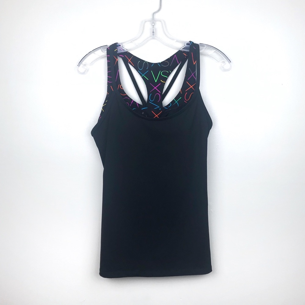 Victoria’s Secret | Black Sports Bra Tank Top L